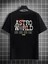 Hiphop Astro World Baskılı Unisex Oversize T-Shirt 2