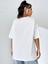 Unisex Attıtude Teddy Baskılı Oversize %100 Pamuk T-Shirt 2