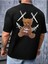 Unisex Teddy Ayıcık Baskılı Oversize %100 Pamuk T-Shirt 1