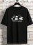 Unisex Maybe Later Baskılı Oversize %100 Pamuk T-Shirt 1