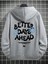 Unisex Better Days Ahead Baskılı Oversize Kapüşonlu Sweatshirt Hoodie 2
