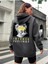 Unisex Intense Feelings Baskılı Oversize Pamuklu Kışlık Sweatshirt Hoodie 6