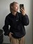 Unisex Growth Baskılı Oversize Pamuklu Sweatshirt 3