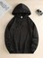 Unisex Nothing Baskılı Oversize Sweatshirt Hoodie 2