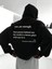 Unisex You Are Enough Baskılı Oversize Sweatshirt Hoodie 1