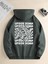 Unisex Upside Domn Baskılı Oversize Kapüşonlu Sweatshirt Hoodie 1