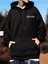 Unisex Chicago Baskılı Oversize Sweatshirt Hoodie 2