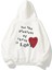 Unisex Faith Hope Love Baskılı Oversize Sweatshirt Hoodie 1