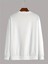 Unisex Beyaz Nasa Baskılı Oversize Sweatshirt Hoodie 2