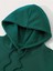 Unisex Nefti Yeşil Angels Kanat Baskılı Oversize Sweatshirt Hoodie 4