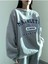 Unisex Math Baskılı Oversize Pamuklu Sweatshirt 1