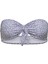 Onlella Bandeau Top Normal Kalıp Desenli Açık Mavi Kadın Bikini Üst 1