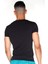 Bisiklet Yaka Siyah Erkek T-Shirt DZN8701 2