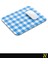 Mavi Ekose Pötikare Desenli Ergonomik Mouse Pad - 23 x 19 cm - Kaymaz Taban Ev ve Ofis Kullanımı Fare Altlığı Mousepad 3