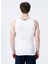 Slim Fit Düz Beyaz Erkek Atlet - 100TDNATL007002XL 3