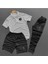 Erkek Polo Yaka Tshirt Şortlu Scuba Eşofman Takımı 1