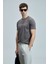 Love Modern Grafik T- Shirt Lacivert 1