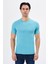 Regular Fit Bisiklet Yaka %100 Pamuk Kısa Kollu Basic Penye T-Shirt-PE3601TY22 1