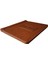A5 - 5 Yapraklı Deri Menü Kabı - 23X15 cm (Kahverengi) 2