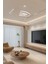 Modern Beyaz Space Model 3 Renk (Beyaz&sarı&günışığı) LED Avize 2