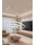 Modern Beyaz Space Model 3 Renk (Beyaz&sarı&günışığı) LED Avize 3