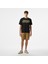 Retro Washed Cargo Erkek Siyah Şort.1 1