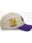 Contrast Patch La Lakers Unisex Krem/mor Şapka.- 5