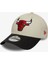 Contrast Patch Chicago Bulls Unisex Krem/siyah Şapka.- 1