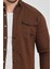 Slim Fit Çift Cepli Çıtçıtlı Dar Kalıp Pamuklu Kot Gömlek 3
