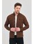 Slim Fit Çift Cepli Çıtçıtlı Dar Kalıp Pamuklu Kot Gömlek 7