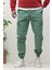 Erkek Beli Lastikli Likralı Kargo Cepli Gabardin Pantalon 5