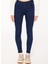 Koyu Indigo Kadın Denim Pantolon 4