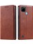 Realme C21Y Pu Deri Ince Cüzdan Kart Yuvaları Tutucu Için Flip Case (Yurt Dışından) 4