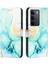 Realme C75 4g Cüzdan Pu Deri Kickstand Mermer Desen Için Kılıf (Yurt Dışından) 5