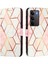 Realme C75 4g Cüzdan Pu Deri Kickstand Mermer Desen Için Kılıf (Yurt Dışından) 1