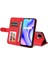 Realme C25/C25S Darbeye Dayanıklı Kart Yuvası Tutucular Için Flip Case Kısa Kayış (Yurt Dışından) 5