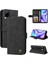 Realme C25/C25S Darbeye Dayanıklı Kart Yuvası Tutucular Için Flip Case Kısa Kayış (Yurt Dışından) 1