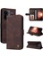 Realme Gt3 Darbeye Dayanıklı Uzun Kayış Kart Yuvası Sahipleri Için Flip Case Cüzdan (Yurt Dışından) 1