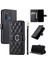 Realme C3 Bilek Kayışı Pu Deri Kart Yuvaları Tutucu Manyetik Için Flip Case (Yurt Dışından) 1