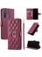 Realme C3 Bilek Kayışı Pu Deri Kart Yuvaları Tutucu Manyetik Için Flip Case (Yurt Dışından) 5