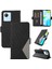 Realme C30 4g Iki Renk Ekleme Desenleri Için Flip Case Şık Koruyucu (Yurt Dışından) 1