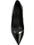 Perfect Court Siyah Deri Stiletto 4