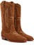 Tex Camel Kadın Süet Western Çizme 2