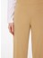 Lastikli Bel Geniş Fit Bej Kadın Pantolon Cm-Melonı 4