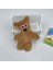 Yeni Ilginç Bean Bear Peluş Oyuncak Bebek Kolye Ucu (Yurt Dışından) 1