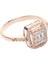 Baget Taşlı Gümüş Takı Seti Rose S32RB 925 4