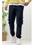 Erkek Kargo Cepli Mevsimlik Jogger Pantolon 5