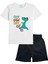 Kız Erkek Çocuk Anaokulu, Kreş Şort-Tişört/t-Shırt Takım 5