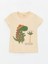 Bisiklet Yaka Baskılı Kısa Kollu Erkek Bebek Pijama Takım (S4) 2