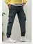 Erkek Kargo Cepli Fermuarlı Paraşüt Mevsimlik Jogger Pantolon 3